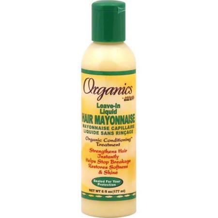 Africa's Best Organics Leave-In Liquid Hair Mayonnaise - 6 Oz