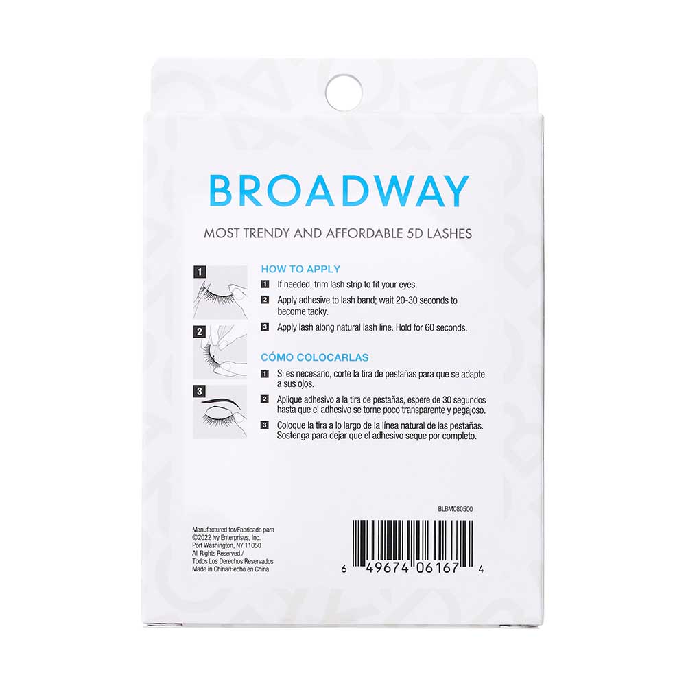 KISS Broadway 5D Lash Multi Pack - BLBM08