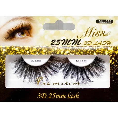 Miss Lashes 3D 25mm Lash - MLL252