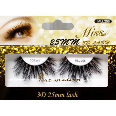 Miss Lashes 3D 25mm Lash - MLL256