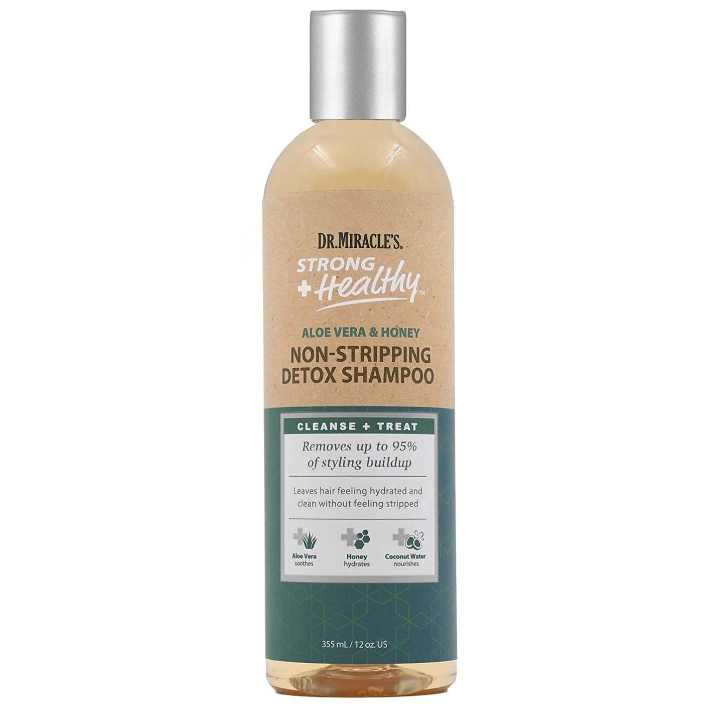 Dr.Miracle's Strong + Healthy Detox Shampoo 12Oz.