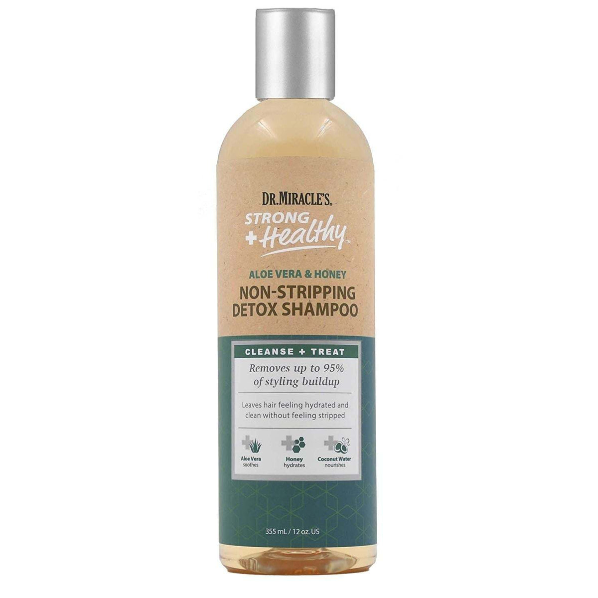 Dr.Miracle's Strong + Healthy Detox Shampoo 12Oz.