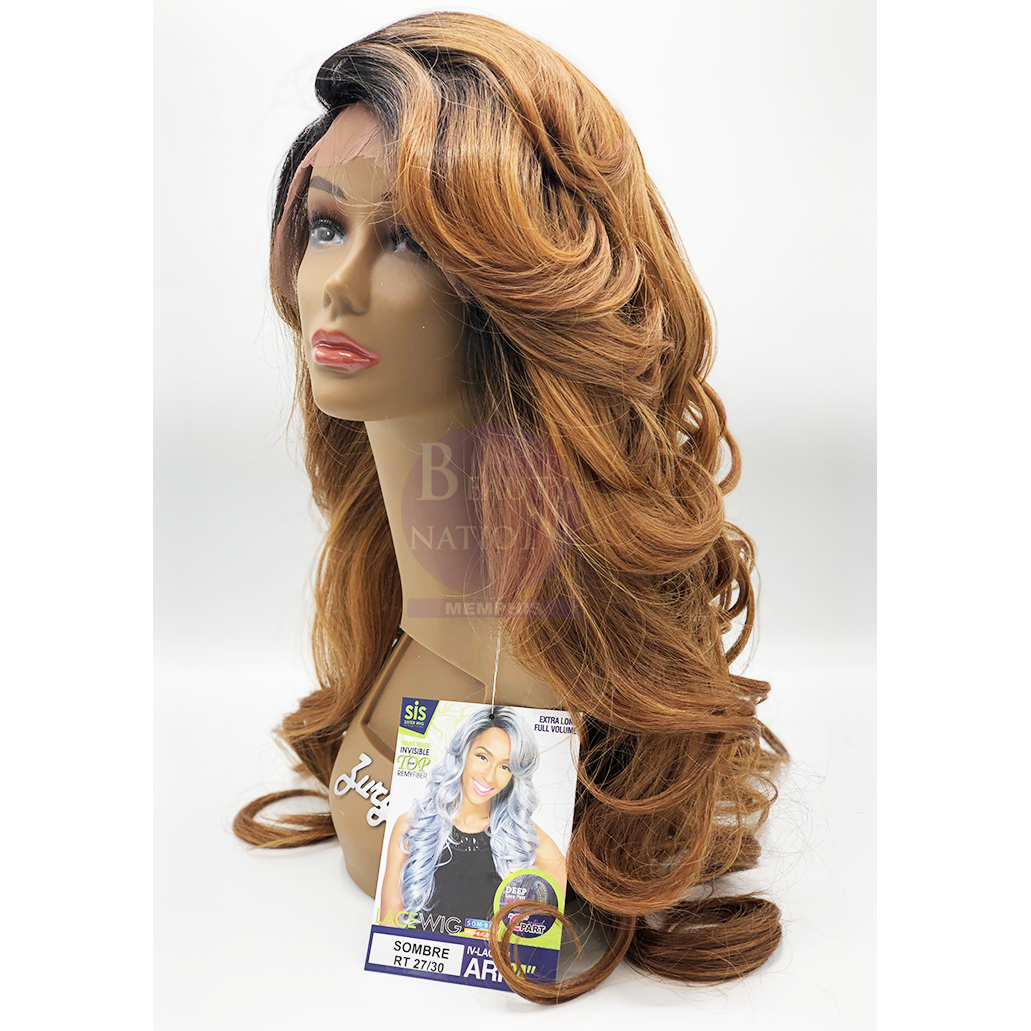 Zury Sister Wig Invisible Top Natural C Part Remy Fiber Lace Wig- IV LACE H ARI 24"