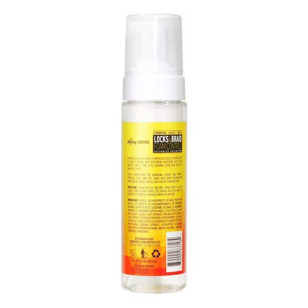 AllDay Locks Braid Foam Control 8oz.