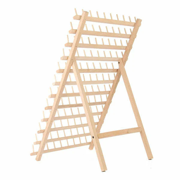 MAGIC COLLECTION - Wooden Braiding Hair Rack 120-Spool
