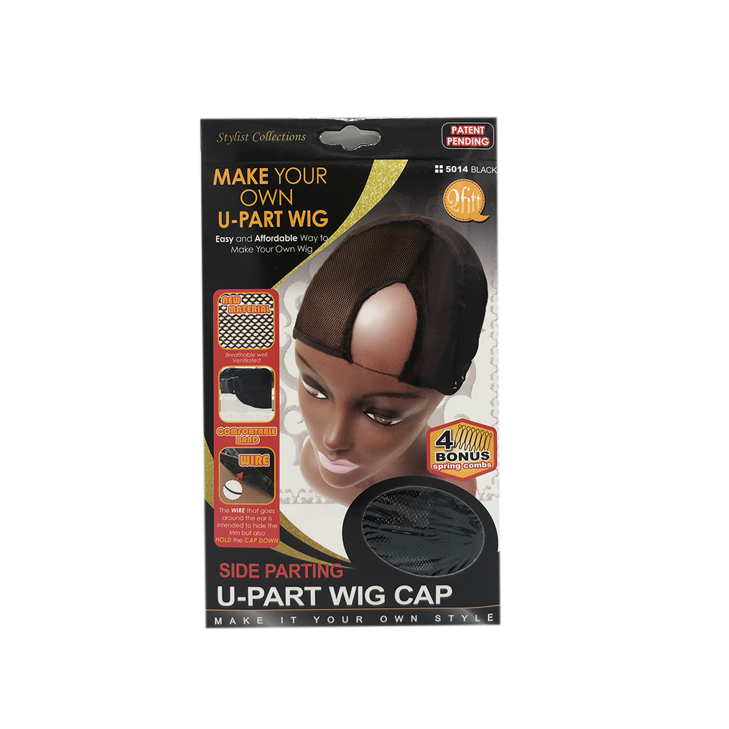 Qfitt Side Parting U-Part Wig Cap #5014