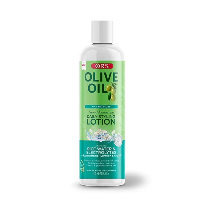 ORS Olive Oil Max Moisture Super Moisturizing Daily Styling Lotion 16 Oz.