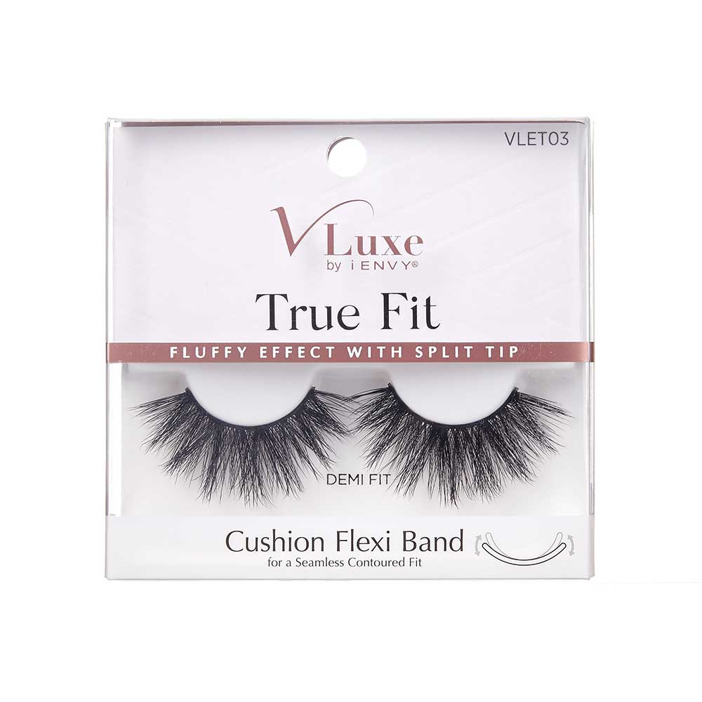 KISS V Luxe True Fit Lashes "Demi Fit" #VLET03