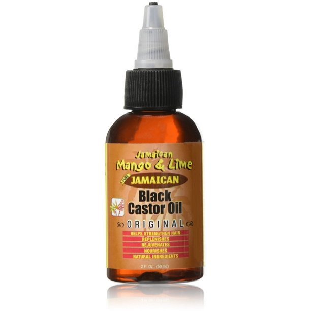 Jamaican Mango & Lime Black Original Castor Oil 2 Oz