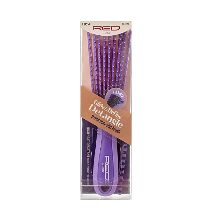 Red By Kiss Detangling Brush Glide & Define Non-Slip Brush (ASST) HH63
