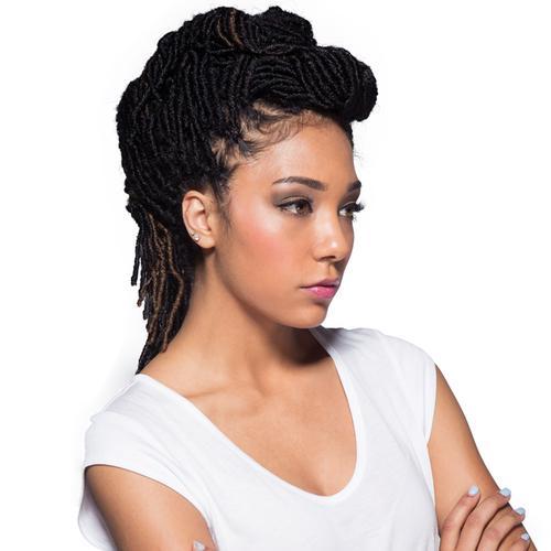 Bobbi Boss Synthetic Hair Crochet Braids African Roots Braid Collection Nu Locs 14"
