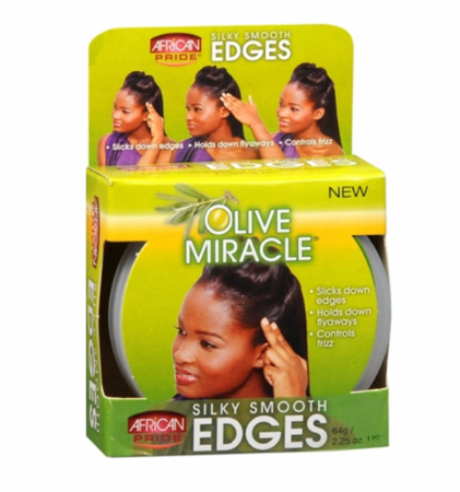 African Pride Olive Miracle Silky Smooth Edges 2.25oz