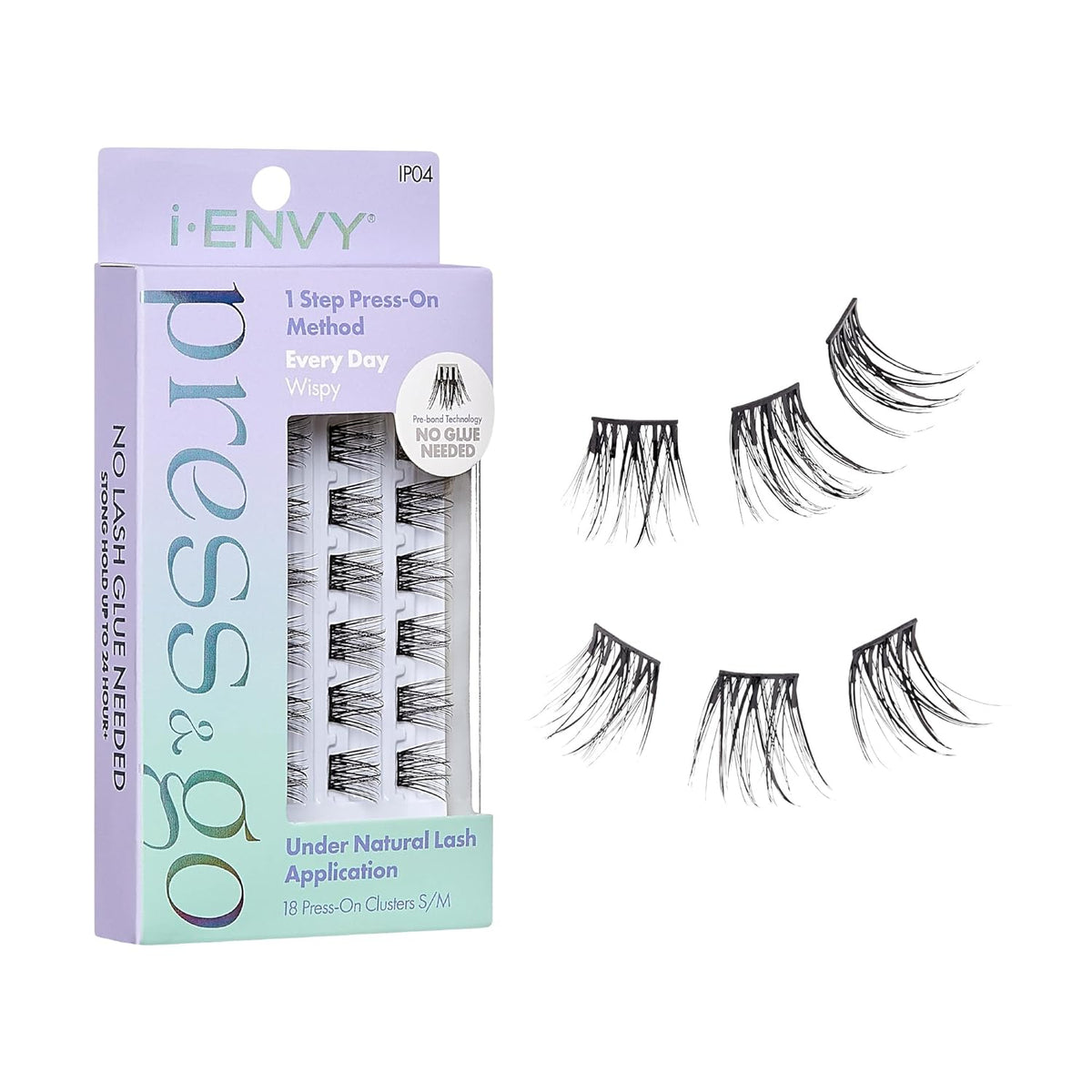 I-ENVY Press&Go Self Adhesive Eyelashes #IP04