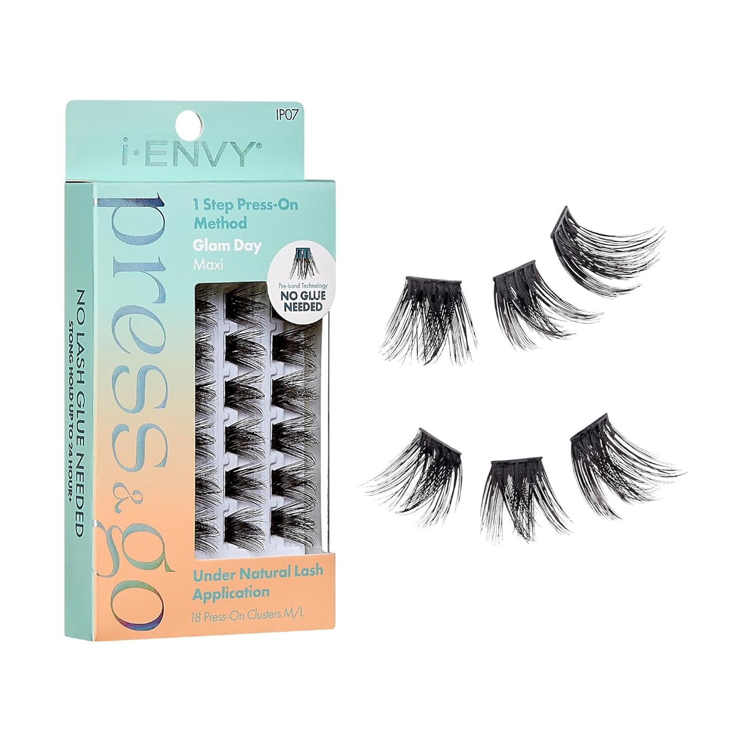 I-ENVY Press&Go Self Adhesive Eyelashes #IP07