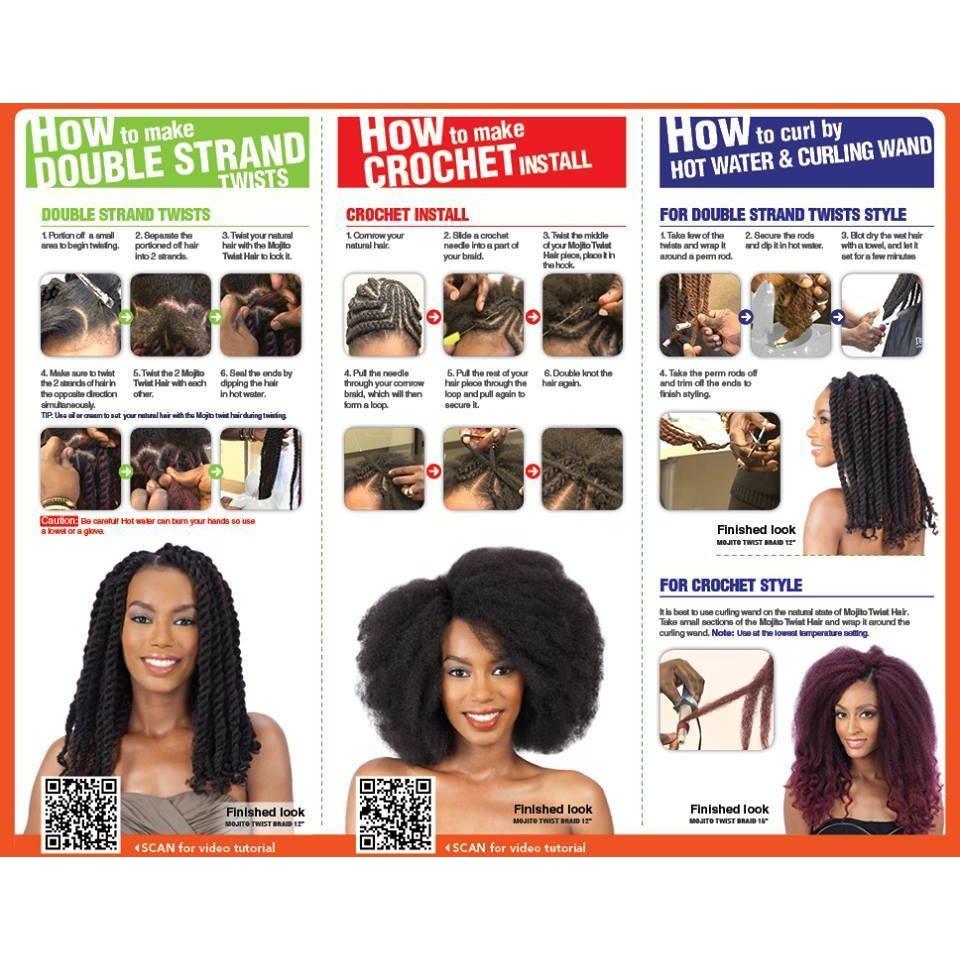 Model Model Cuban Twist Braid 16"
