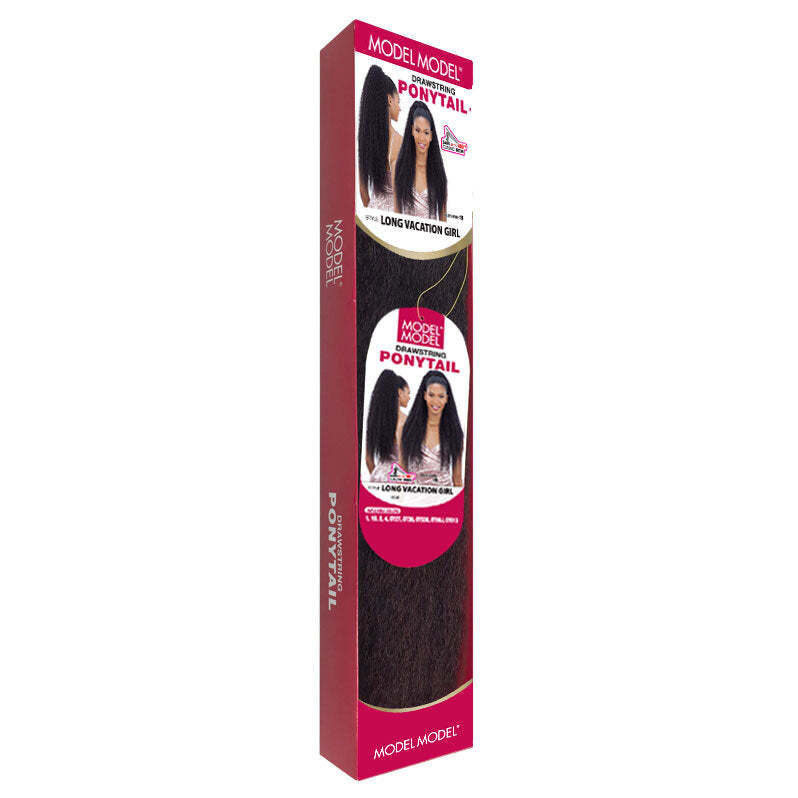 Model Model Long Vacation Girl Drawstring Ponytail