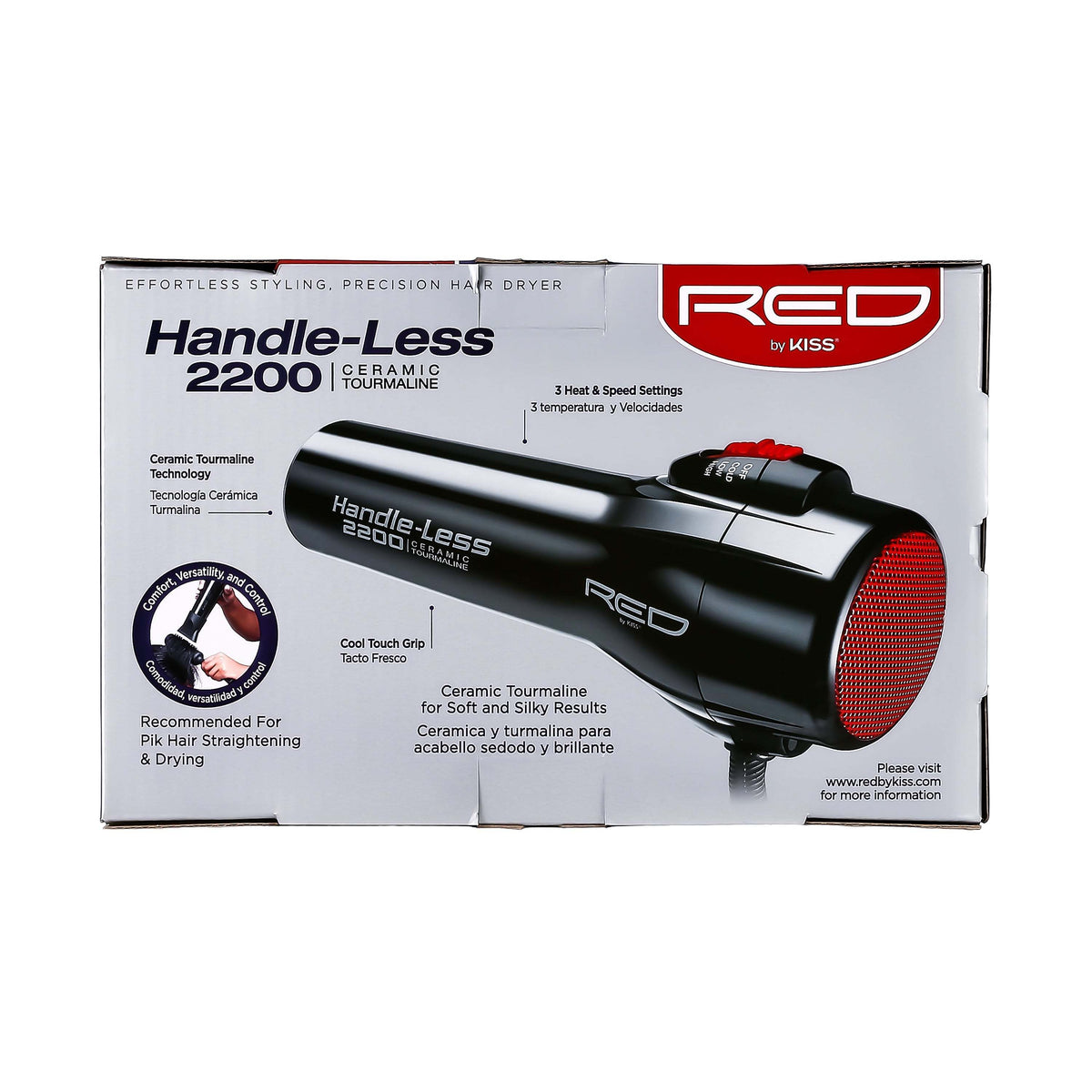 2200 Ceramic Tourmaline Handleless By KISS