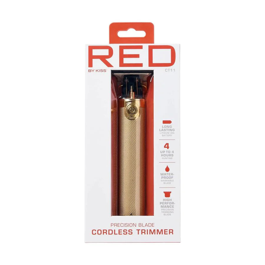 Red By Kiss Precision Blade Cordless Trimmer #CT11