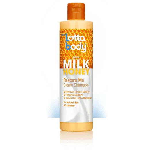 Lottabody Restore Me Cream Shampoo With Milk & Honey - 10 Fl Oz.