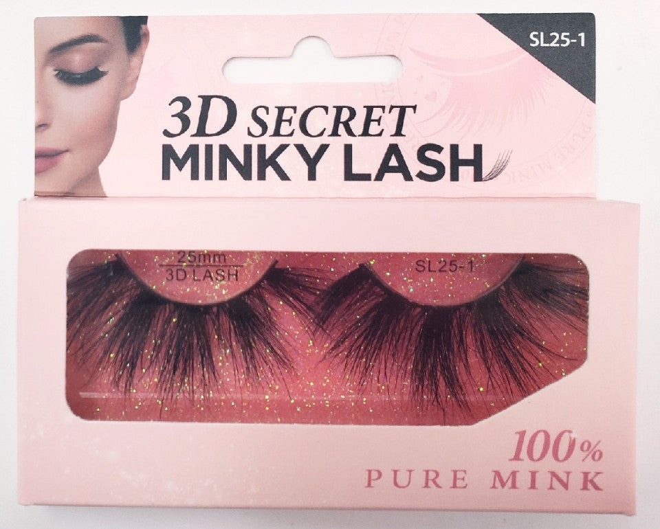 3D Secret MINKY Lash - SL25-1