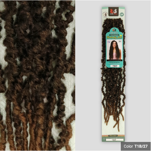 Bobbi Boss Crochet Braids Nu Locs Distressed Butterfly Locs Style