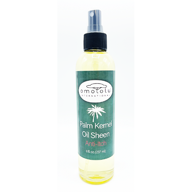 Omololu Palm Kernel Oil Sheen Anti-Itch - 8oz.