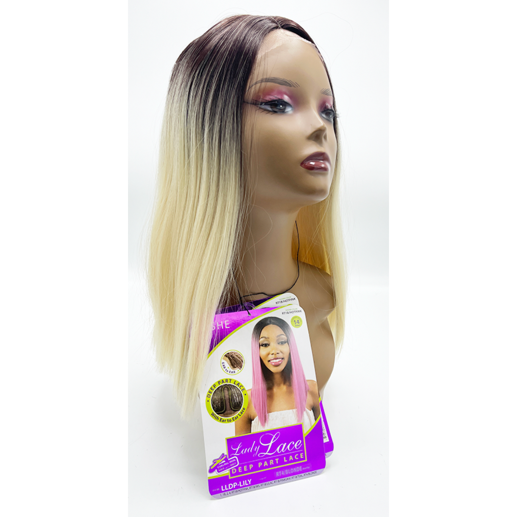 Beshe Lady Lace Deep Part Wig - LLDP LILY