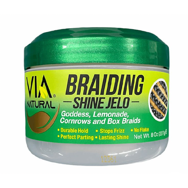 Via Natural Braiding Shine Jelo 8oz