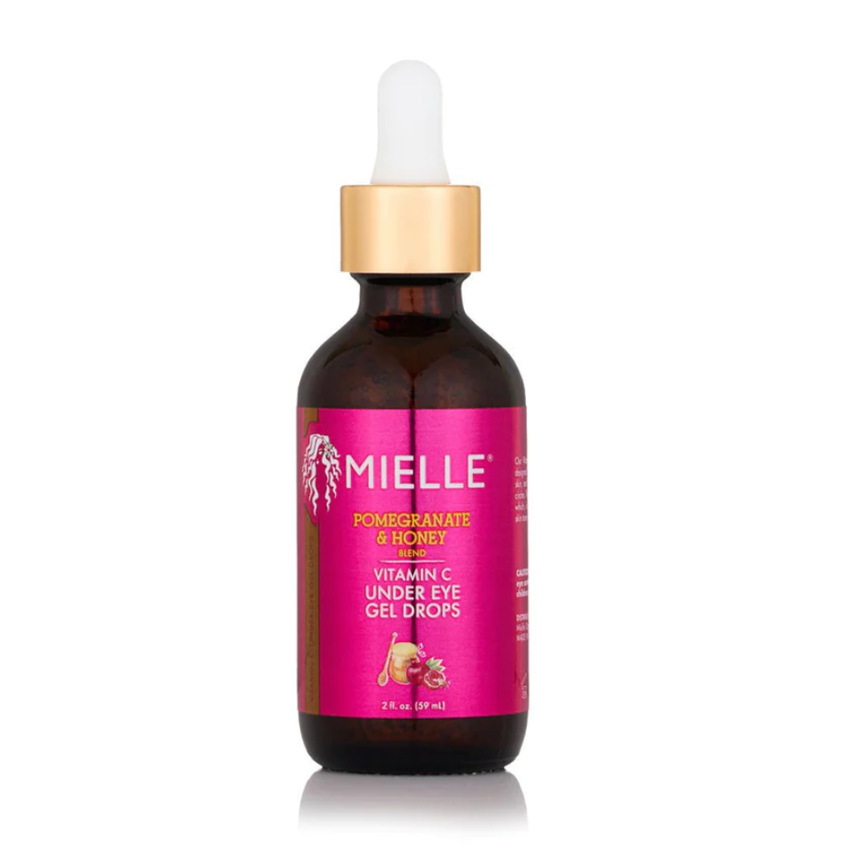 MIELLE Pomegranate & Honey Blend Vitamin C Under Eye Gel Drops 2 Oz