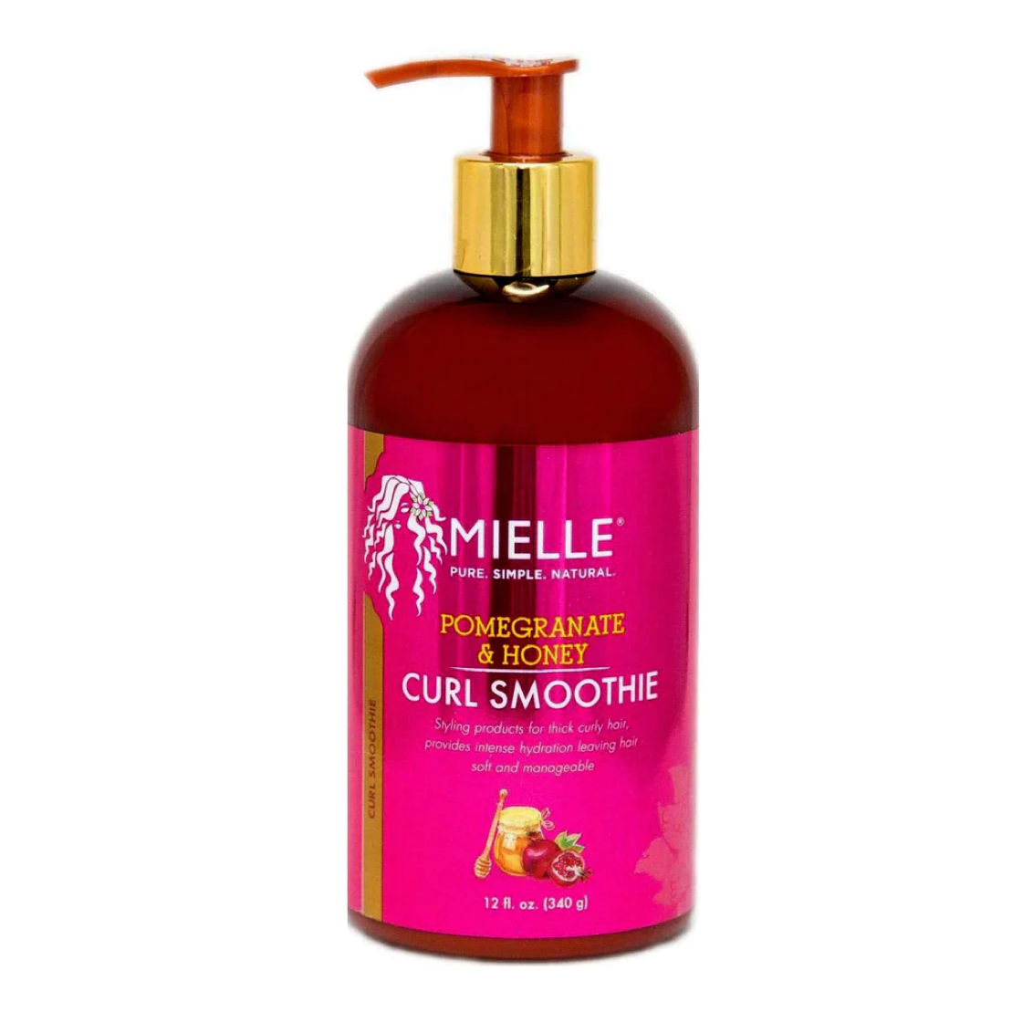 Mielle Curl Smoothie, Pomegranate & Honey 12 Fl Oz