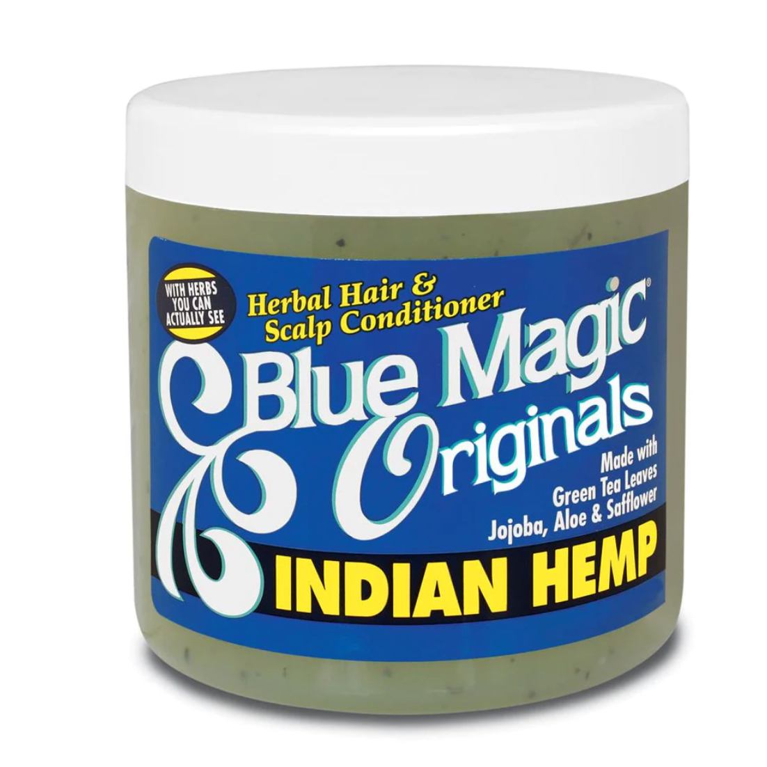 Blue Magic Organics Indian Hemp Hair & Scalp Conditioner, 12 Oz.