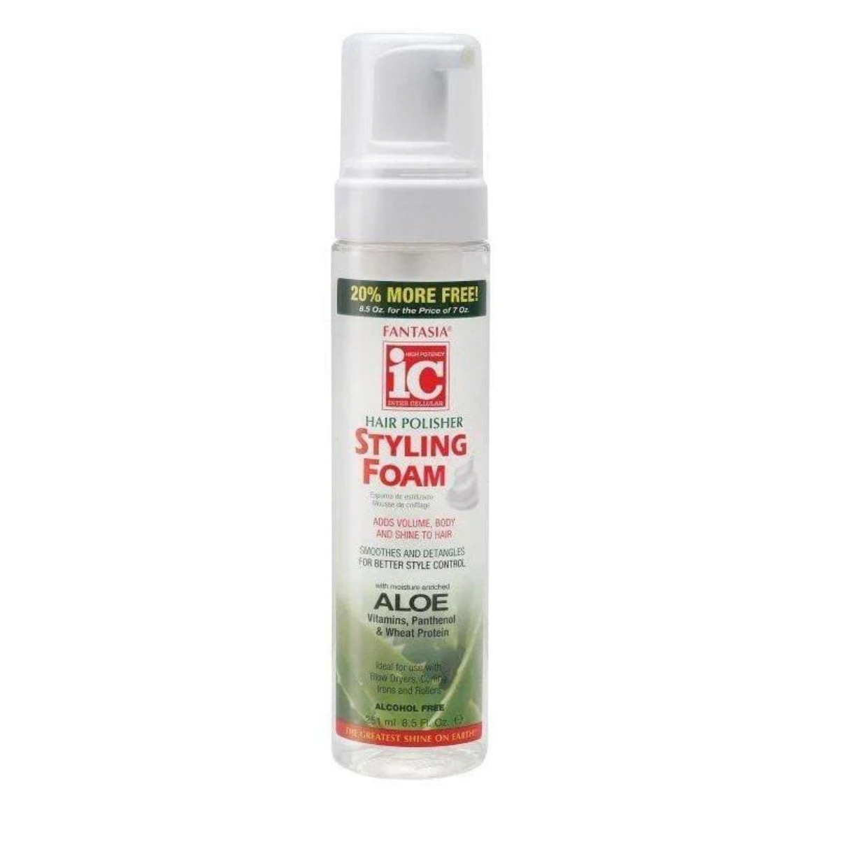 Fantasia IC Hair Polisher Styling Foam, 8.5 Oz
