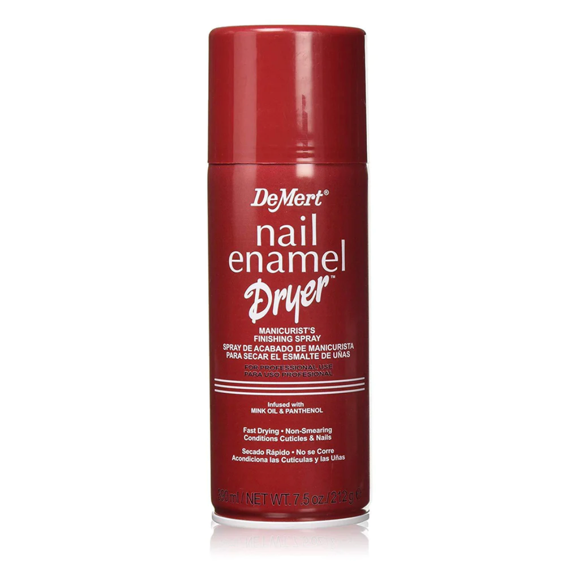 Demert Nail Enamel Dryer Finishing Spray - 7.5 Oz