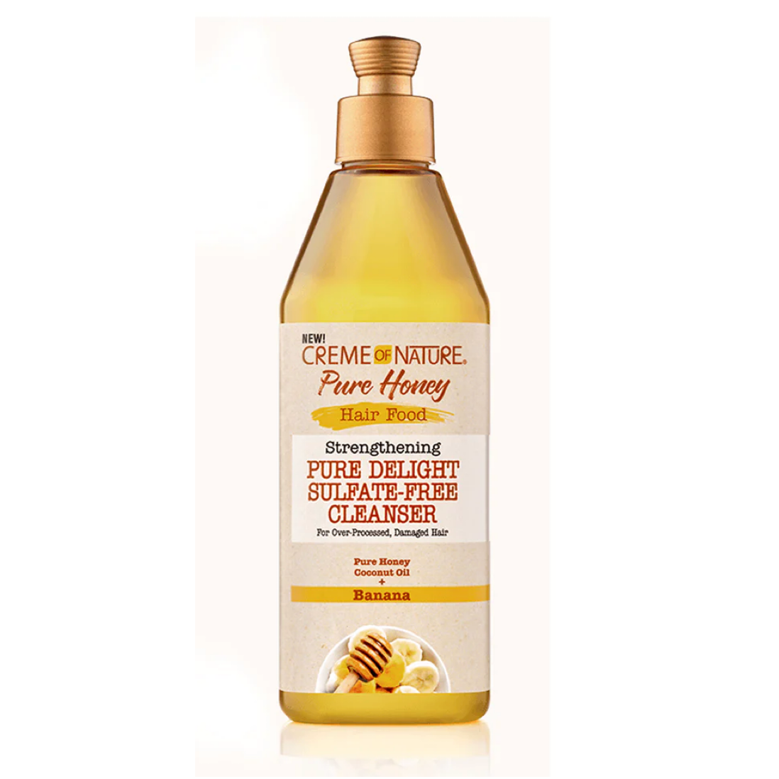 Creme Of Nature Banana Strengthening Pure Delight Sulfate-Free Cleanser 12 Oz