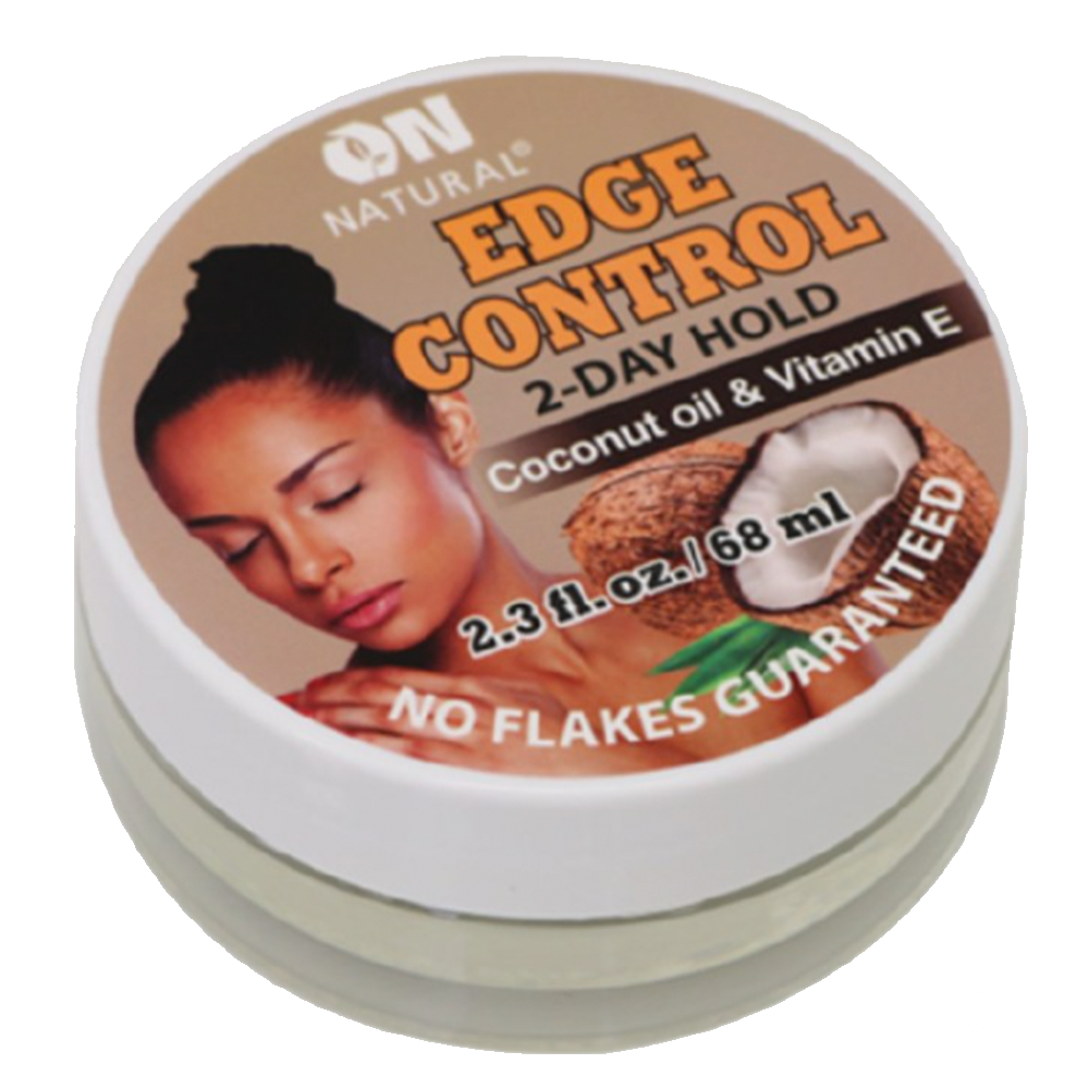 ON Natural Edge Control Coconut Oil & Vitamin E 2.3 Oz