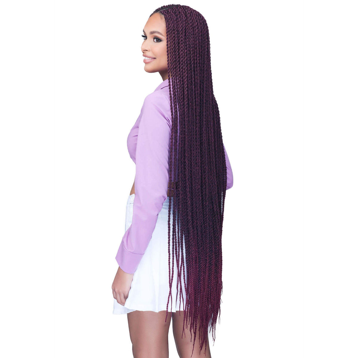 40" SENEGAL TWIST BRAID Crochet Braid By Laude & Co.