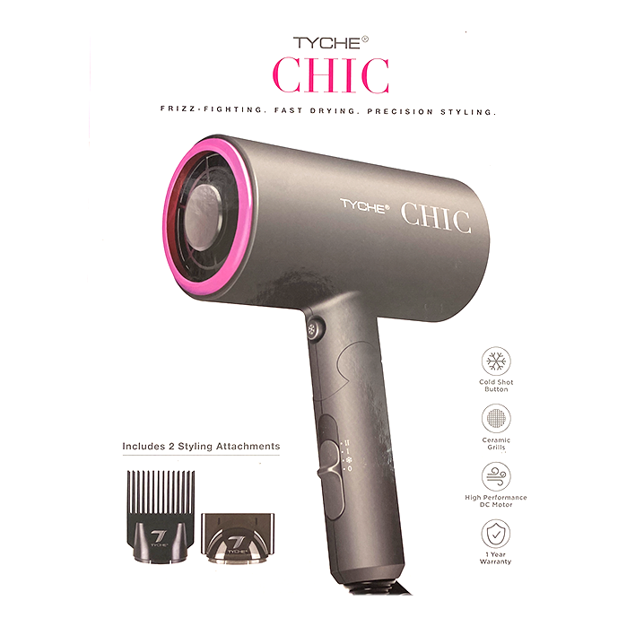 Tyche CHIC Frizz Fighting Hair Dryer HDCH01