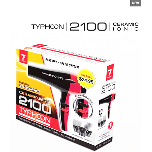 Tyche 2100 Ceramic Ionic Professional Hair Dryer