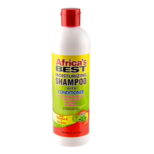 Africa's Best Moisturizing Shampoo With Conditioner 12 Oz