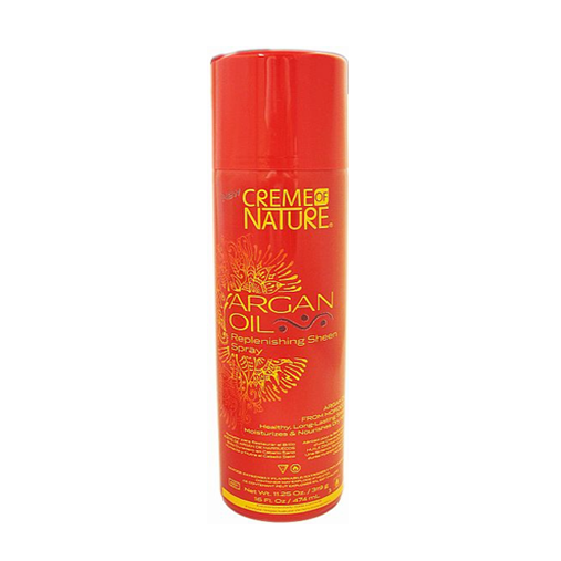 Creme Of Nature Argan Oil Replenishing Sheen Spray 11.25 Oz