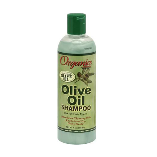 Africa's Best Organics Olive Oil Shampoo, For All Hair Types - 12oz