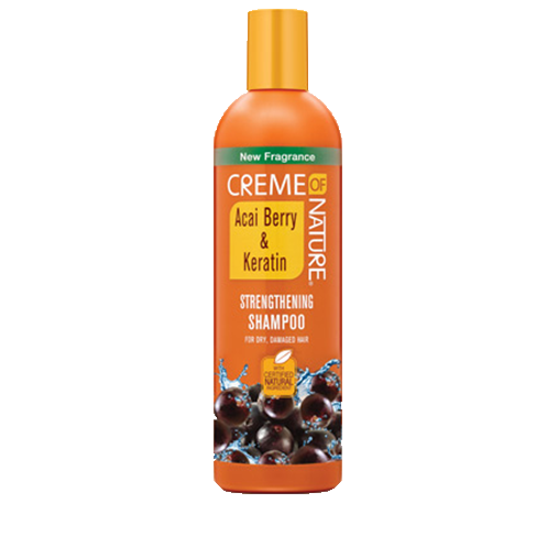Creme Of Nature Acai Berry & Keratin Strengthening Shampoo 12 Oz
