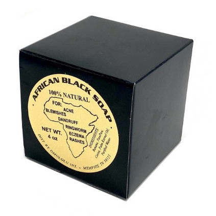 Omololu International African Black Soap- 4oz