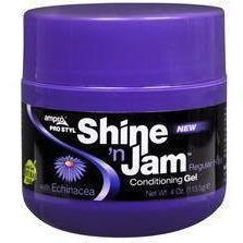 Ampro Extra Hold Shine'N Jam Conditioning Gel., 4 Oz