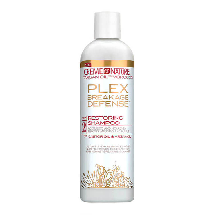 Creme Of Nature PLEX Breakage Defense Restoring Shampoo 12 Oz