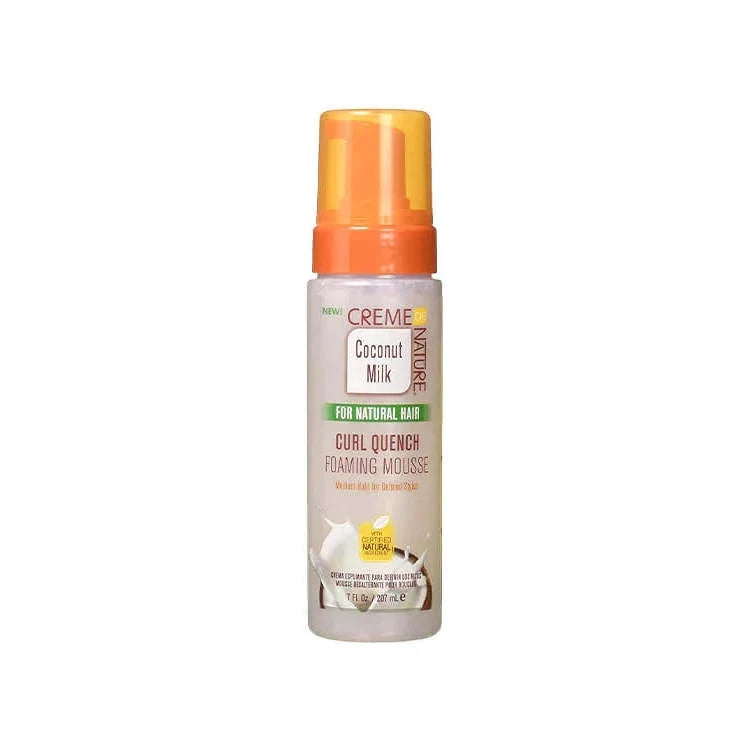 Creme Of Nature Coconut Milk Curl Quenching Foaming Mousse 7 Oz