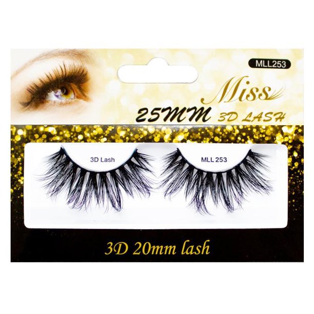 Miss Lashes 3D 25mm Lash - MLL253