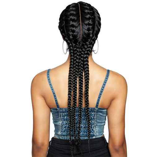 Mane Concept Red Carpet Synthetic Invisible Braid Lace Wig RCBG01 Hera 28"