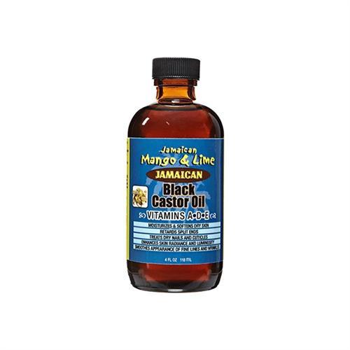 Jamaican Mango & Lime Black Castor Oil Vitamins A,D,E - 4oz