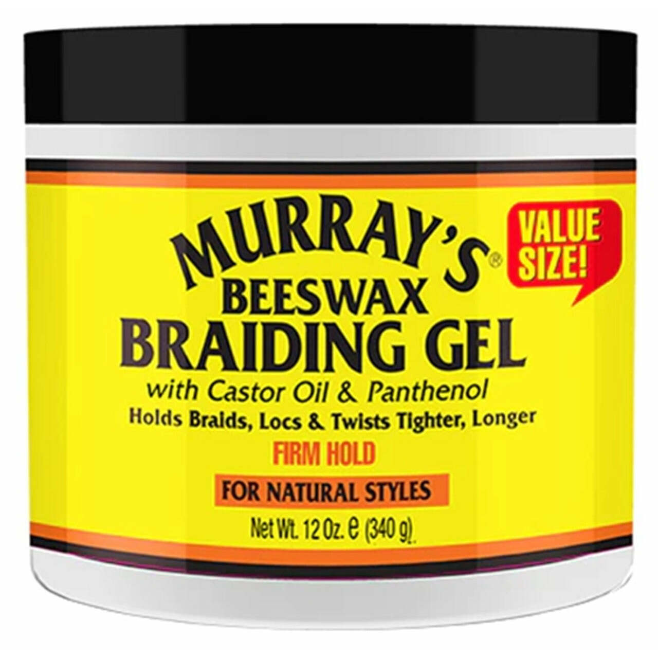 Murrays Beeswax Braiding Gel 12 Oz